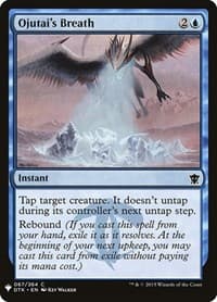 Ojutai's Breath - The List Reprints - Magic: The Gathering card