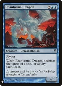 Phantasmal Dragon - The List Reprints - Magic: The Gathering card