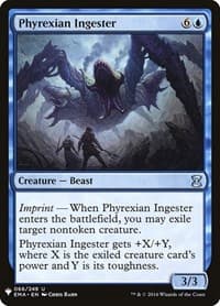 Phyrexian Ingester - The List Reprints - Magic: The Gathering card