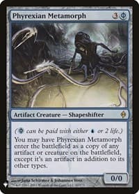 Phyrexian Metamorph - The List Reprints - Magic: The Gathering card