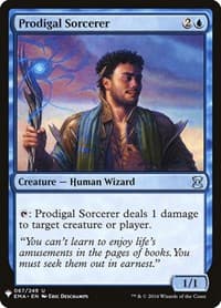 Prodigal Sorcerer - The List Reprints - Magic: The Gathering card