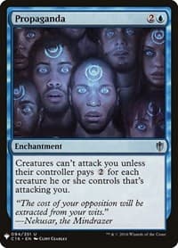 Propaganda - The List Reprints - Magic: The Gathering card