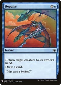 Repulse - The List Reprints - Magic: The Gathering card