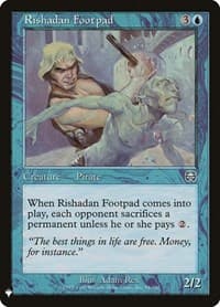 Rishadan Footpad - The List Reprints - Magic: The Gathering card