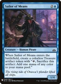 Sailor of Means - The List Reprints - Magic: The Gathering card