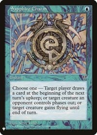 Sapphire Charm - The List Reprints - Magic: The Gathering card