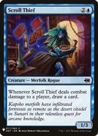 Scroll Thief - The List Reprints - Magic: The Gathering card
