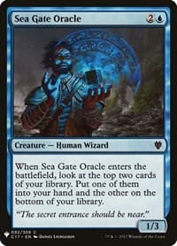 Sea Gate Oracle (C17) - The List Reprints - Magic: The Gathering card