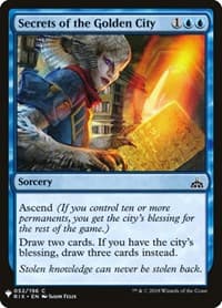 Secrets of the Golden City - The List Reprints - Magic: The Gathering card