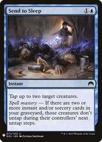 Send to Sleep - The List Reprints - Magic: The Gathering card