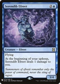 Serendib Efreet - The List Reprints - Magic: The Gathering card
