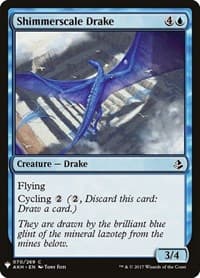 Shimmerscale Drake - The List Reprints - Magic: The Gathering card