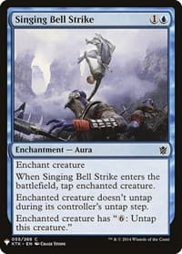 Singing Bell Strike - The List Reprints - Magic: The Gathering card