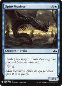 Spire Monitor - The List Reprints - Magic: The Gathering card