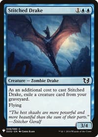 Stitched Drake - The List Reprints - Magic: The Gathering card