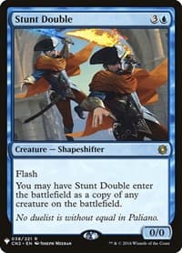 Stunt Double - The List Reprints - Magic: The Gathering card
