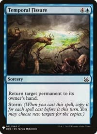 Temporal Fissure - The List Reprints - Magic: The Gathering card