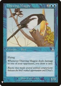 Thieving Magpie - The List Reprints - Magic: The Gathering card