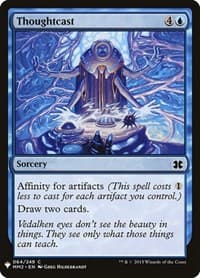 Thoughtcast - The List Reprints - Magic: The Gathering card
