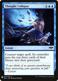 Thought Collapse - The List Reprints - Magic: The Gathering card