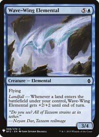 Wave-Wing Elemental - The List Reprints - Magic: The Gathering card