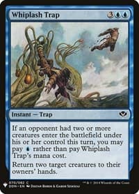 Whiplash Trap - The List Reprints - Magic: The Gathering card