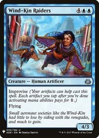 Wind-Kin Raiders - The List Reprints - Magic: The Gathering card