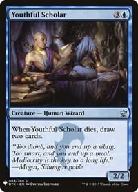 Youthful Scholar - The List Reprints - Magic: The Gathering card