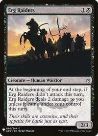 Erg Raiders - The List Reprints - Magic: The Gathering card