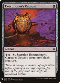 Executioner's Capsule - The List Reprints - Magic: The Gathering card