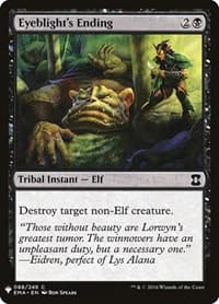 Eyeblight's Ending - The List Reprints - Magic: The Gathering card