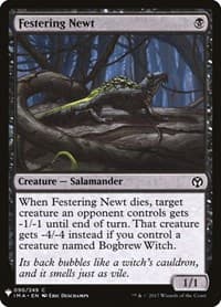 Festering Newt - The List Reprints - Magic: The Gathering card
