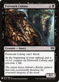 Fretwork Colony - The List Reprints - Magic: The Gathering card