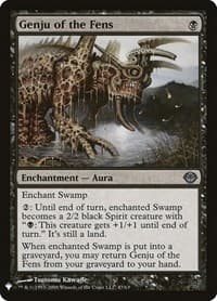 Genju of the Fens - The List Reprints - Magic: The Gathering card