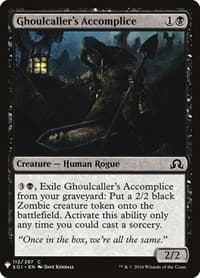 Ghoulcaller's Accomplice - The List Reprints - Magic: The Gathering card