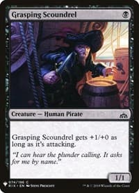 Grasping Scoundrel - The List Reprints - Magic: The Gathering card