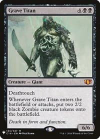 Grave Titan - The List Reprints - Magic: The Gathering card