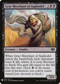 Gray Merchant of Asphodel - The List Reprints - Magic: The Gathering card