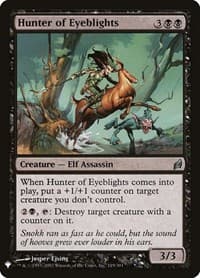 Hunter of Eyeblights - The List Reprints - Magic: The Gathering card