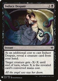 Induce Despair - The List Reprints - Magic: The Gathering card