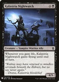 Kalastria Nightwatch - The List Reprints - Magic: The Gathering card