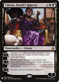 Liliana, Death's Majesty - The List Reprints - Magic: The Gathering card