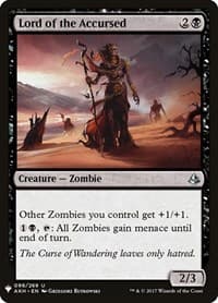 Lord of the Accursed - The List Reprints - Magic: The Gathering card