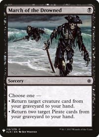 March of the Drowned - The List Reprints - Magic: The Gathering card