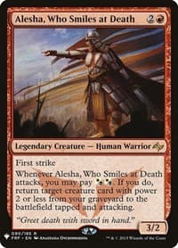 Alesha, Who Smiles at Death - The List Reprints - Magic: The Gathering card
