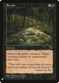 Perish - The List Reprints - Magic: The Gathering card