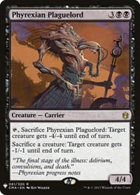 Phyrexian Plaguelord - The List Reprints - Magic: The Gathering card