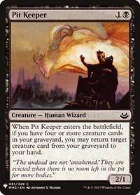 Pit Keeper - The List Reprints - Magic: The Gathering card