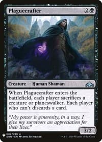 Plaguecrafter - The List Reprints - Magic: The Gathering card