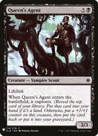 Queen's Agent - The List Reprints - Magic: The Gathering card
